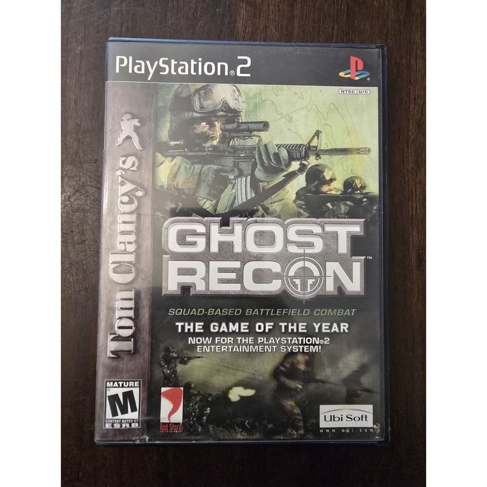 Tom Clancy's Ghost Recon‎ (Sony Playstation 2, PS2) CIB Complete - Tested
